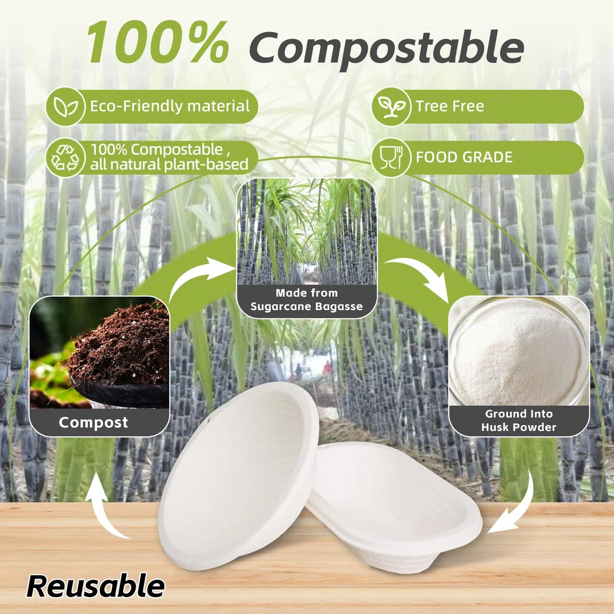 Cesta ovalada de 2 x 28 cm para prueba de pan de pulpa de pan de masa madre Banneton Bortform con forro de lino, cubierta de tela, suministro para hornear pan profesional y casero