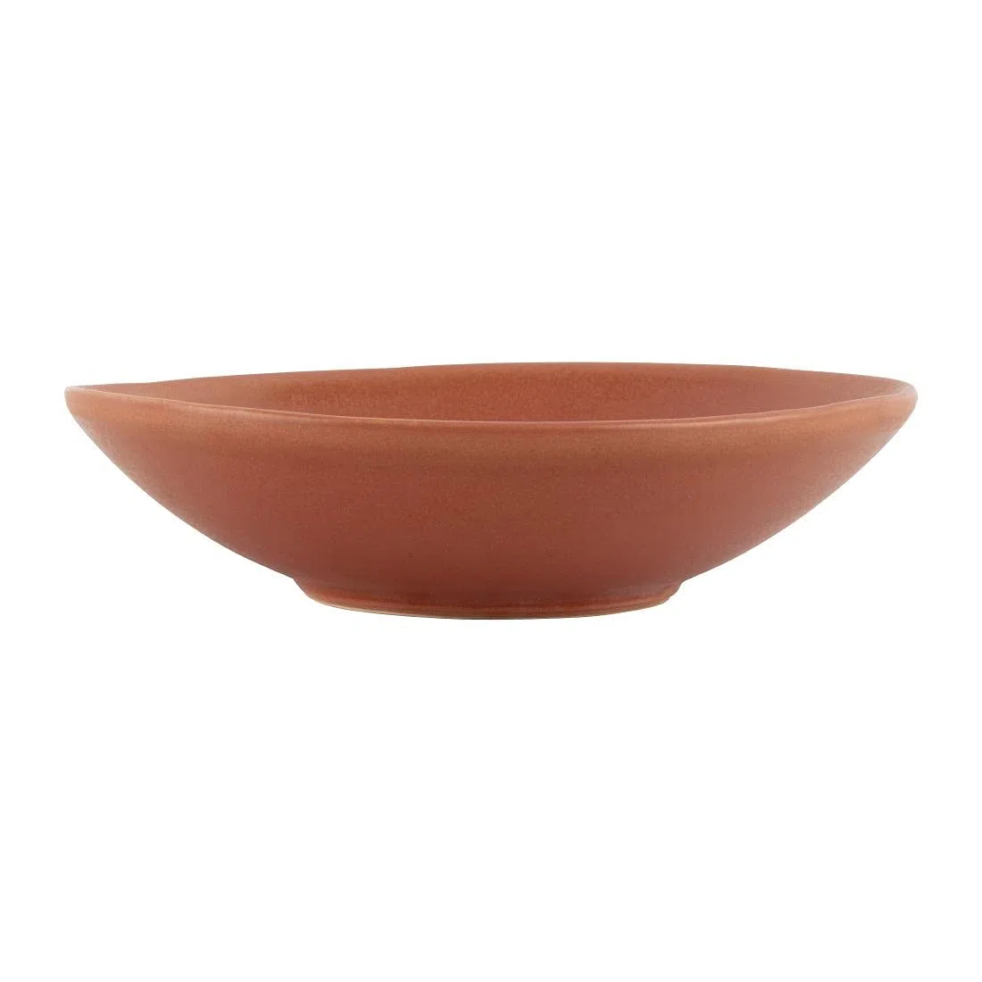 Olympia FC716 Build-a-Bowl Cantaloupe - Cuencos planos (cerámica, 190 mm, 6 unidades), color naranja