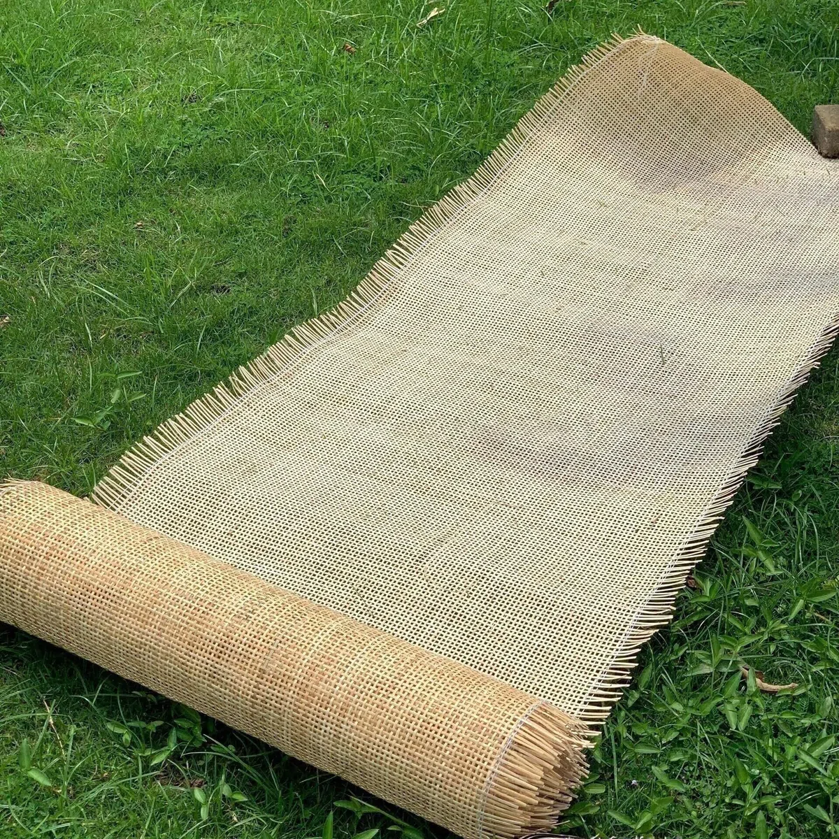 Ratan Rollo Mimbre, 50 x 150 cm Natural Mimbre Rollo, Ratan, Rejilla Mimbre, Mimbre, Silla Ratan, Rattan, Estera de ratán, Ratán Natural para muebles, Tela para Silla, Armario, Decoración del hogar
