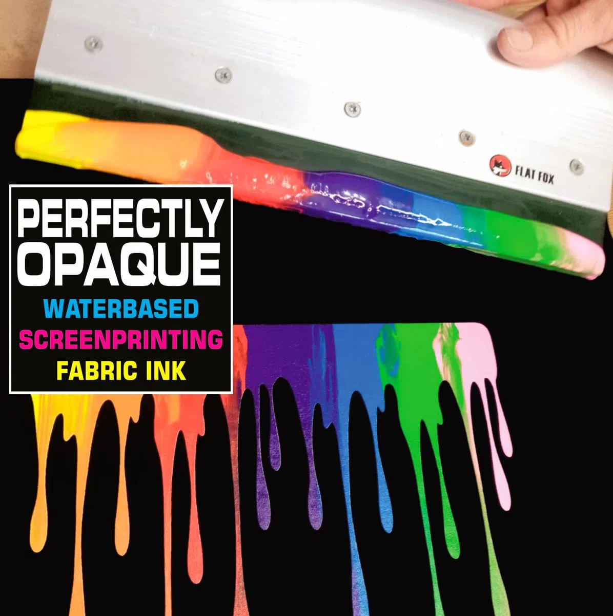 Tinta opaca a base de agua, 100 g (rojo fluorescente)