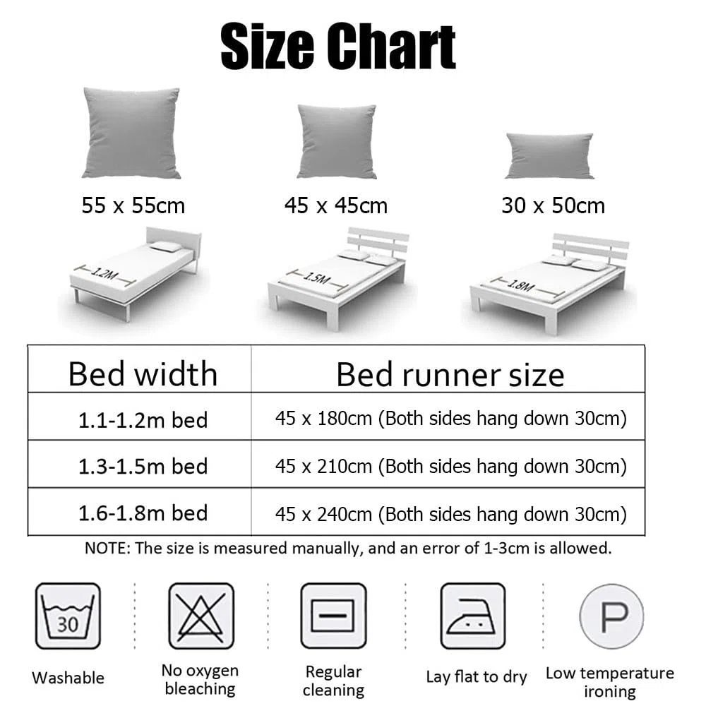 Morbuy Reversible Hotel Corredor de Cama Camino de Cama Bufanda Colcha Funda de Almohada Ropa de Cama Protector Bedroom Cola de Cama Toalla (45x180cm(Corredores de Cama Jacquard),Mostaza Amarilla)
