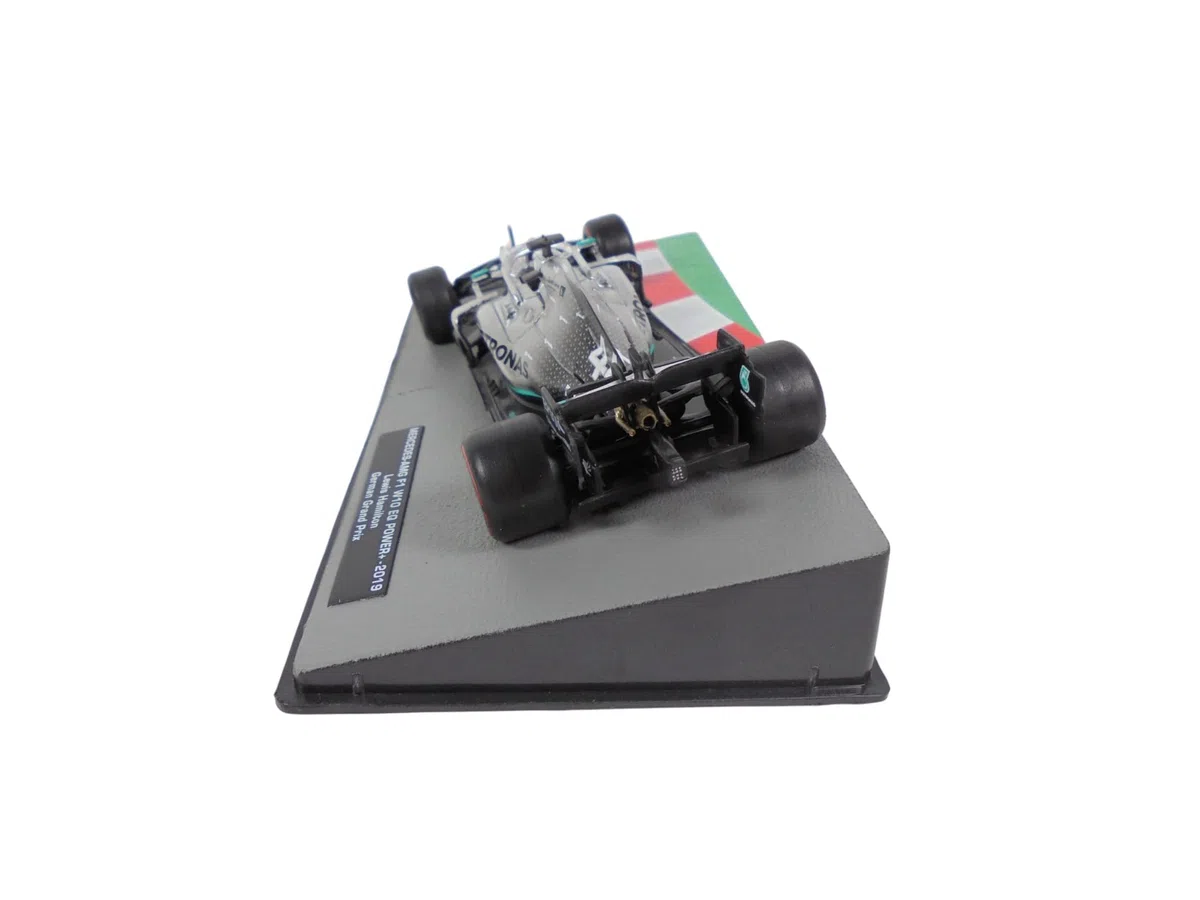 OPO 10 - Coche de Fórmula 1 a Escala 1:43 Compatible con Mercedes-MG F1 W10 EQ Power 2019 Lewis Hamilton GP de Alemania - FD1000
