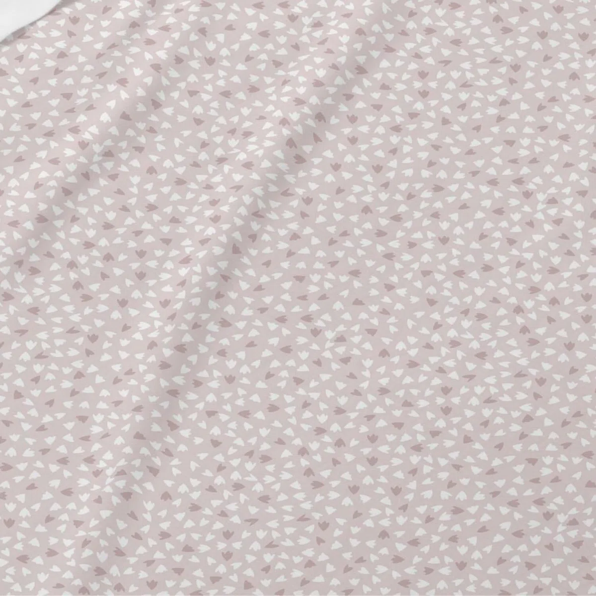 Burrito Blanco | Juego de sábanas Infantiles | Cama de 90cm. (+Medidas Disponibles) | Diseño 183 | Color Nude (90x190/200cm.)