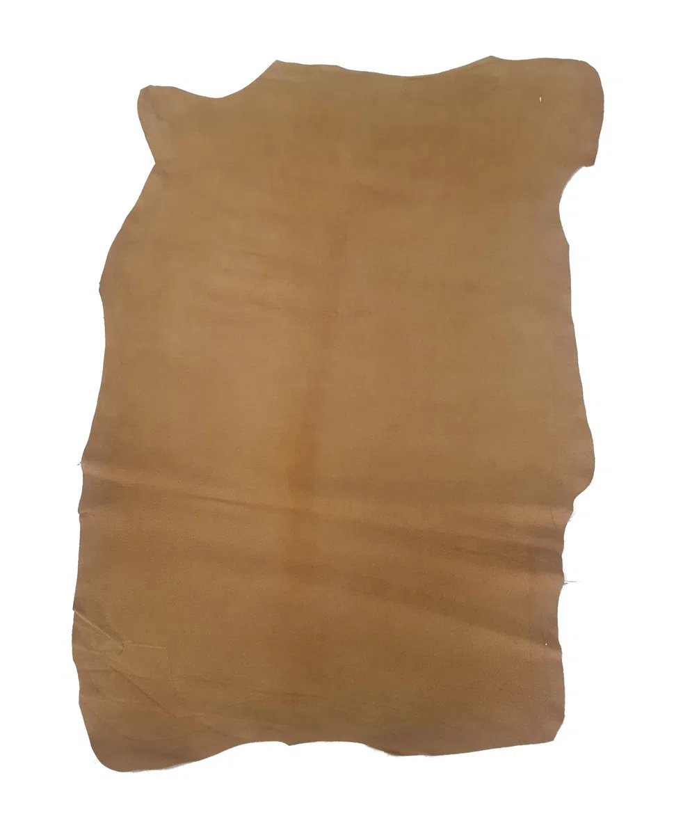 Zerimar Piel de Cuero Natural 100% Genuino | Cuero de Alta Calidad para Manualidades, Tapicería y Artesanía | Material Flexible, Resistente y Duradero | Medidas 105x75 cm