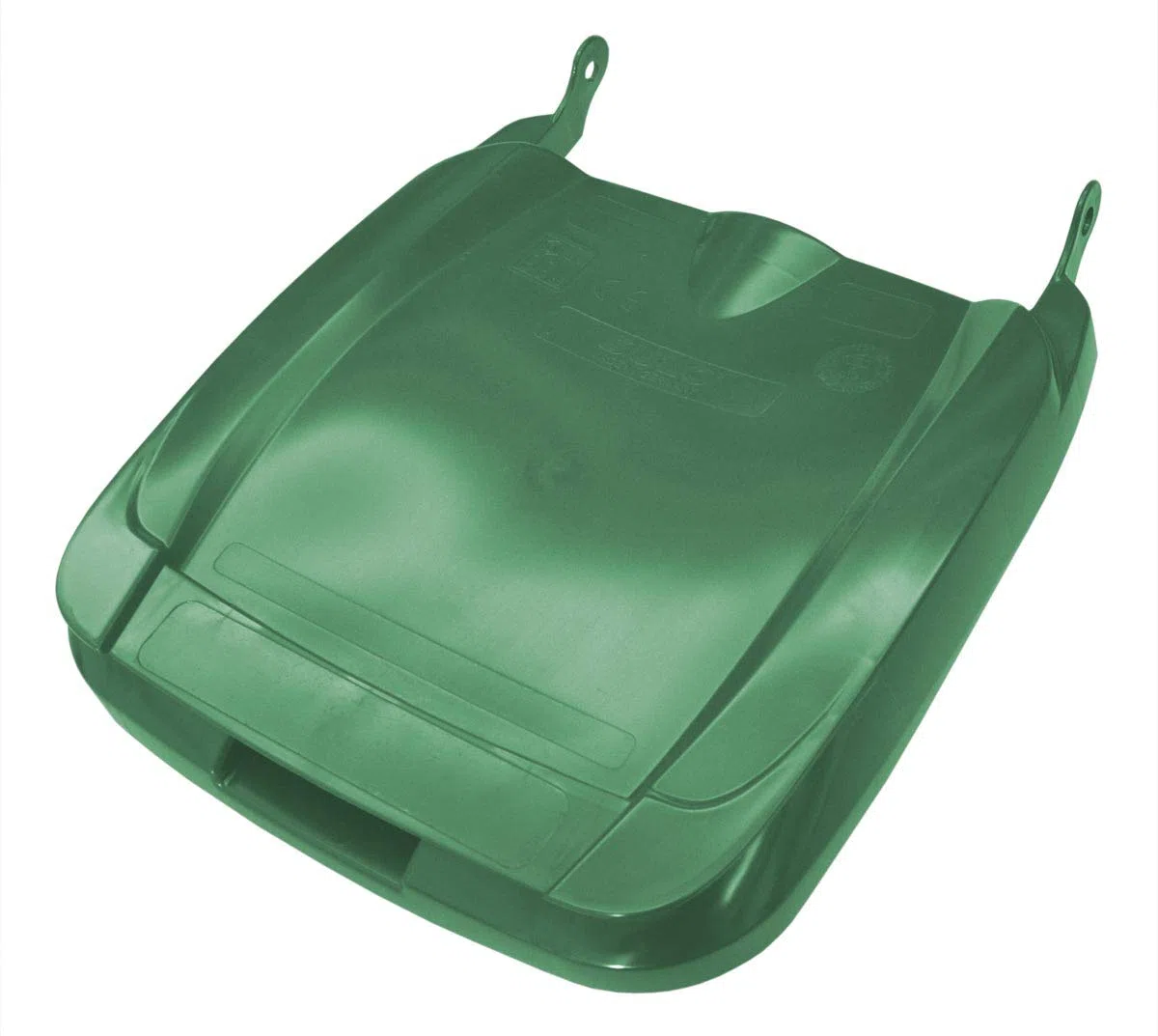 SULO Tapa para cubos de basura en forma Euro2 para contenedores grandes MGB 120 litros (verde)