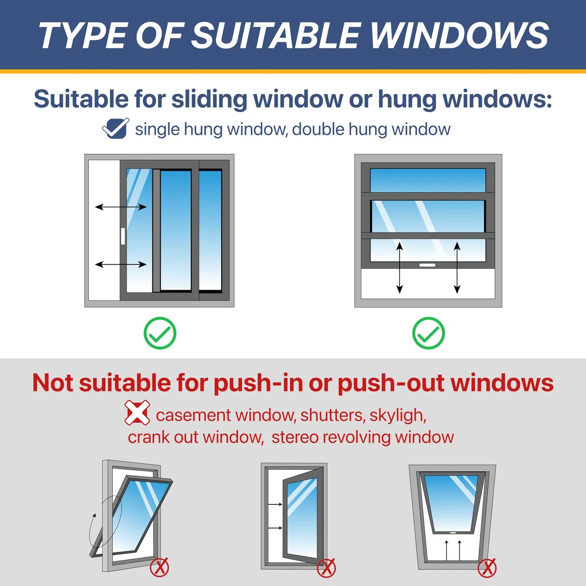 Loviga Kit de Sellado para Ventana de Aire Acondicionado Portátil, Efecto de Sellado 100% para AC y Secadora, Ajustable 23x102cm, Impermeable y Fácil Instalación