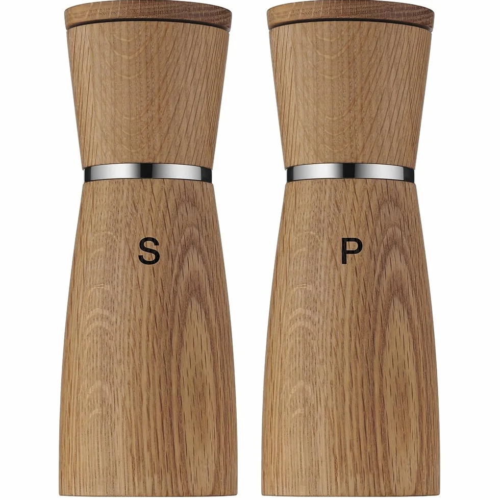 WMF Ceramill Natura Juego 2 molinillos, Madera, 2 Piezas