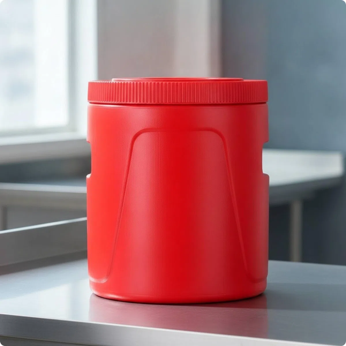 Recipiente Térmico Aislado Cubo Térmico Contenedor Isotérmico Depósito Conservador Material PP y PU con Inserto de Acero para Mantener y Frío por, 30L