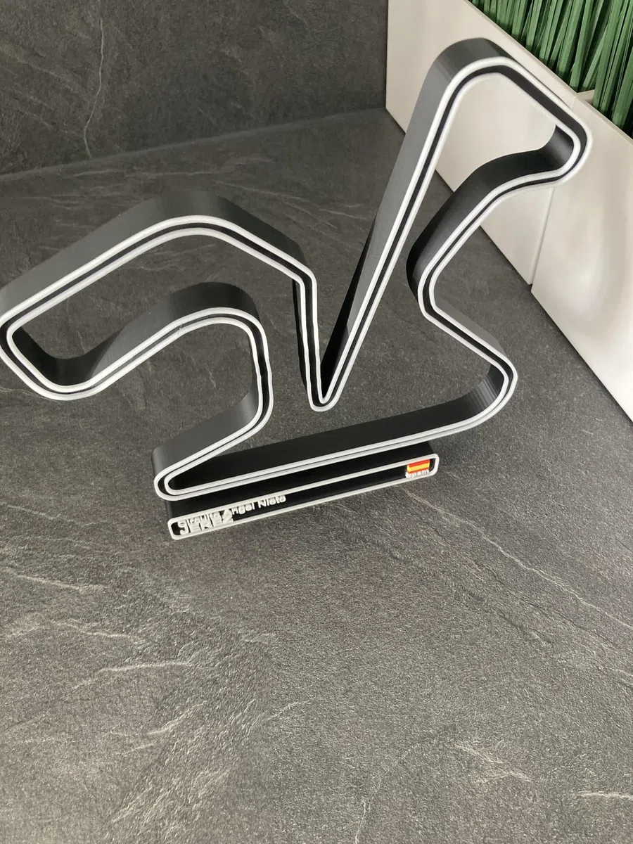 Circuito de Jerez, Maqueta de Circuito de Carreras 3D, Decoración de Automóviles