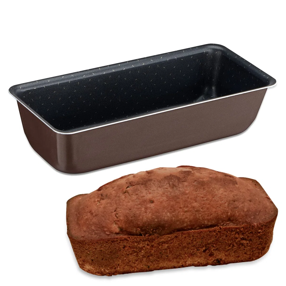 Tefal Molde para Repostería Cake Ø 26 cm Marrón Metal Aluminio