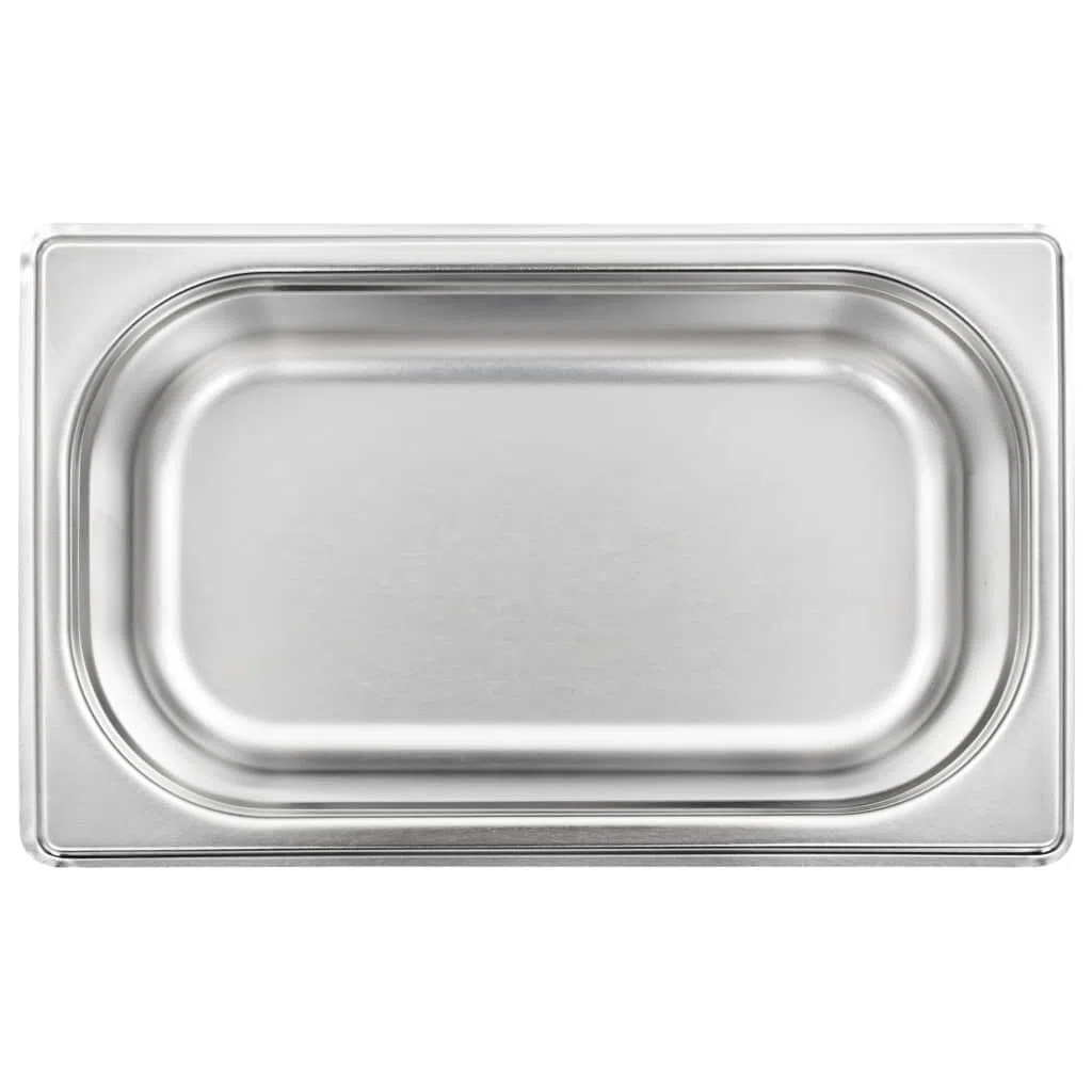 Bandejas Gastronorm 8 unidades GN 1/4 65 mm acero inoxidable,Casa y jardín,Cocina y comedor,Accesorios para aparatos de cocina,Accesorios para mesas de vapor,Cubetas para mesas de vapor-50901