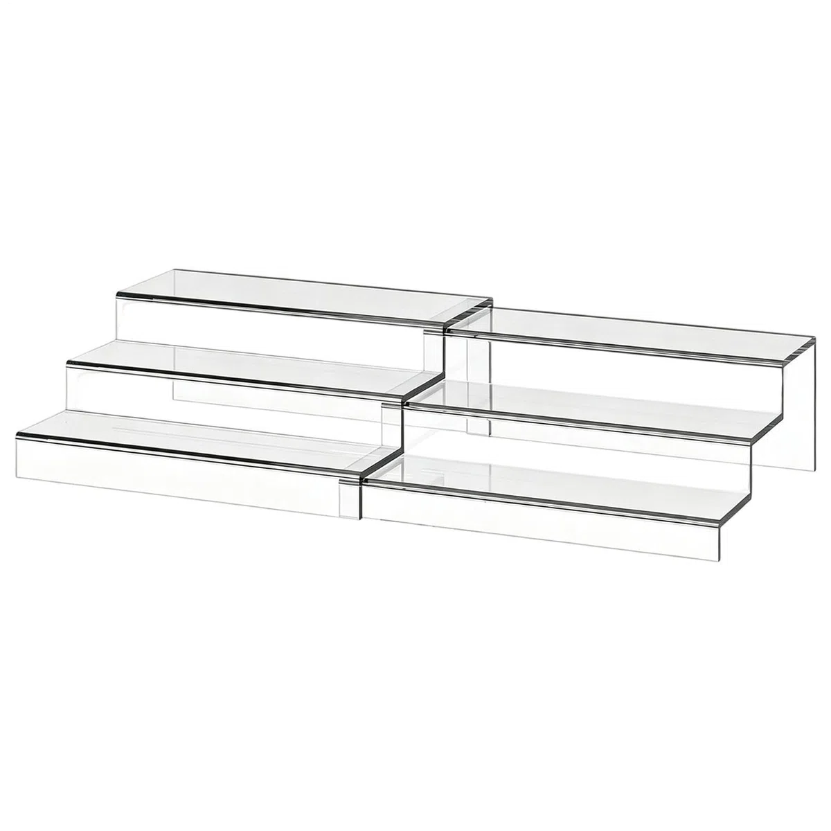 Organizador para Latas en Despensa 3 Niveles Expandible con Asas | Organizador para Conservas en Encimera Para Cocina Hogar Maquillaje Comida Condimentos y Perfume