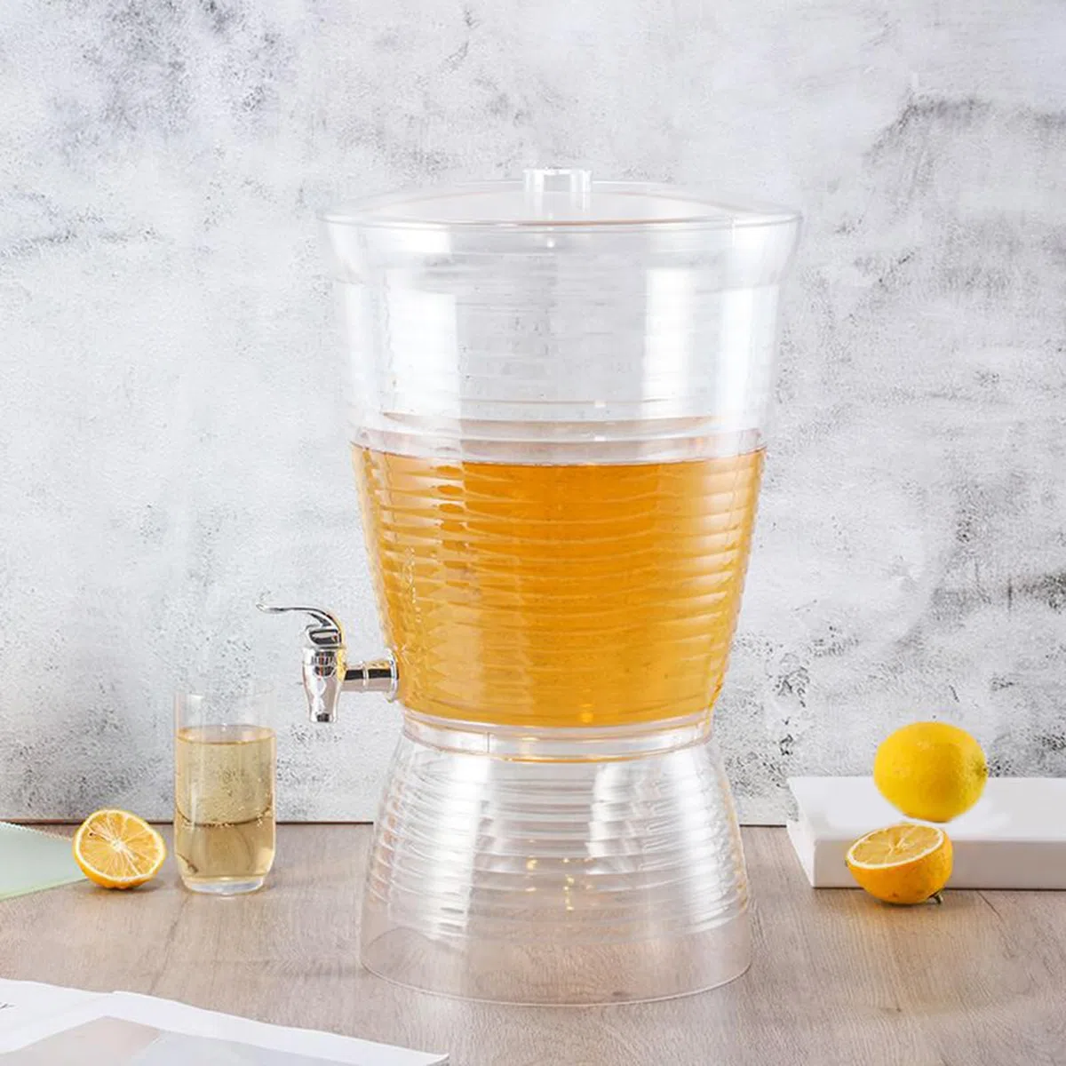 Dispensador De Bebidas Contenedor de , limonada, café, té | Dispensador Cócteles Limonada Té Vino Encimera Cocina Despensa Restaurante, Comercial, Y