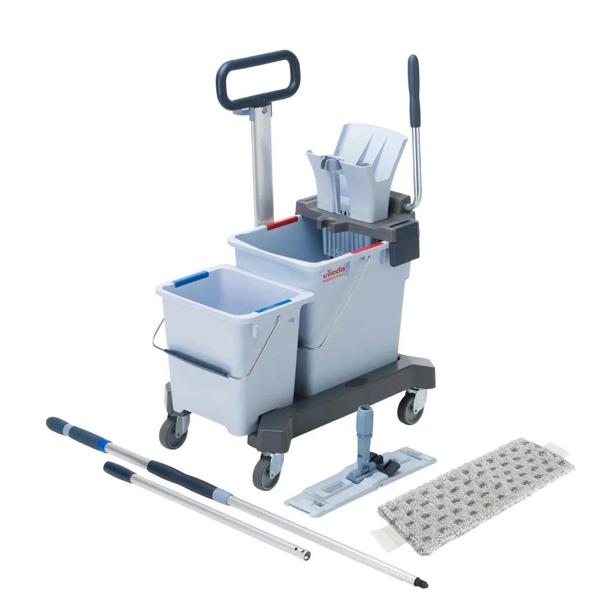 Vileda Professional UltraSpeed Pro Doble Cubo Ready to Go Kit, 60 x 38 cm
