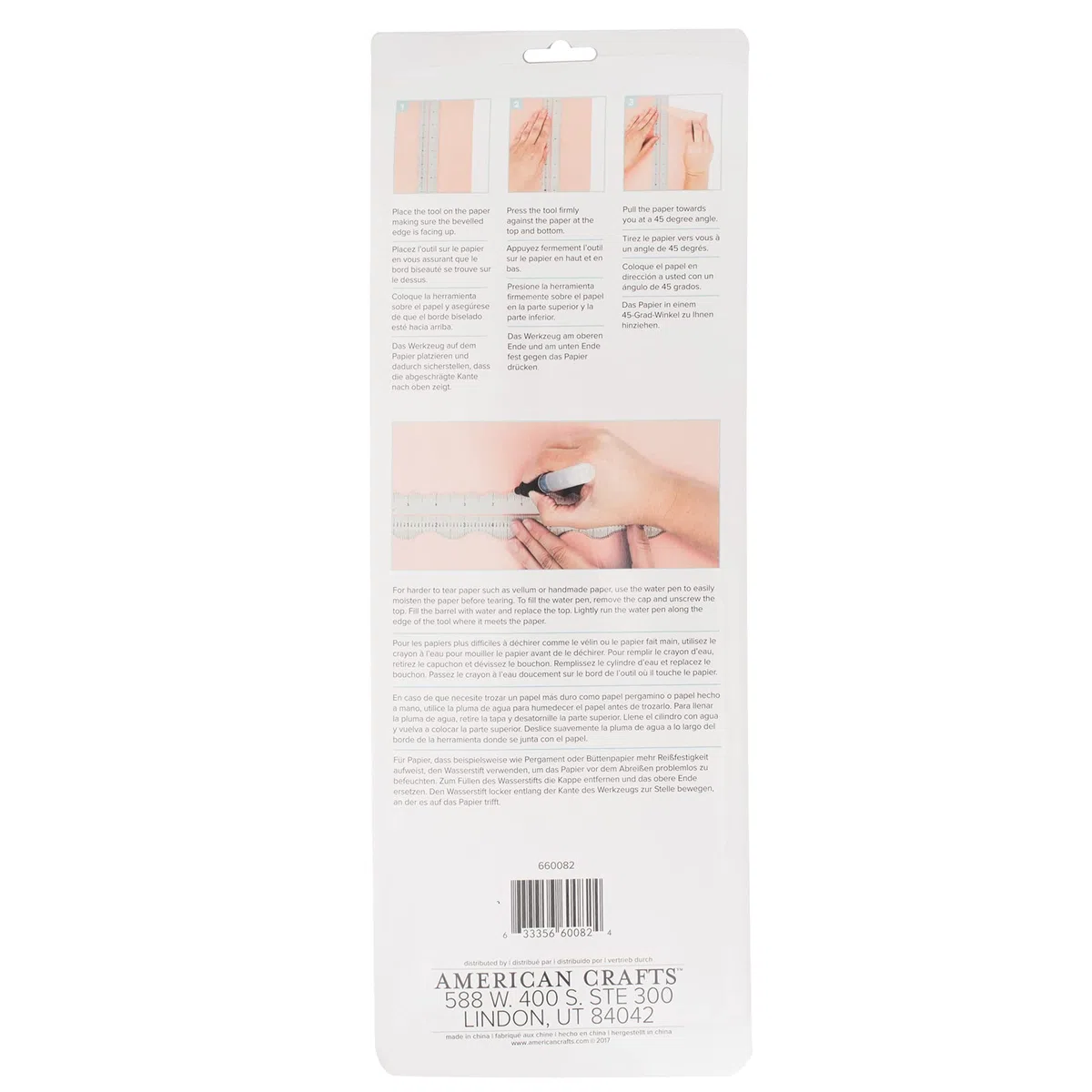 We R Memory Keepers Reglas para Rasgado 3 PK