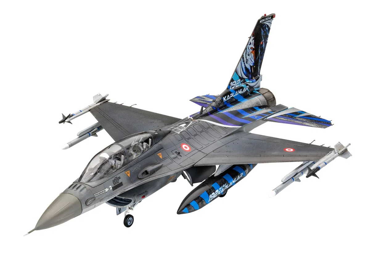 Revell Kit Modelo 03844 F-16D Fighting Falcon Escala 1:72