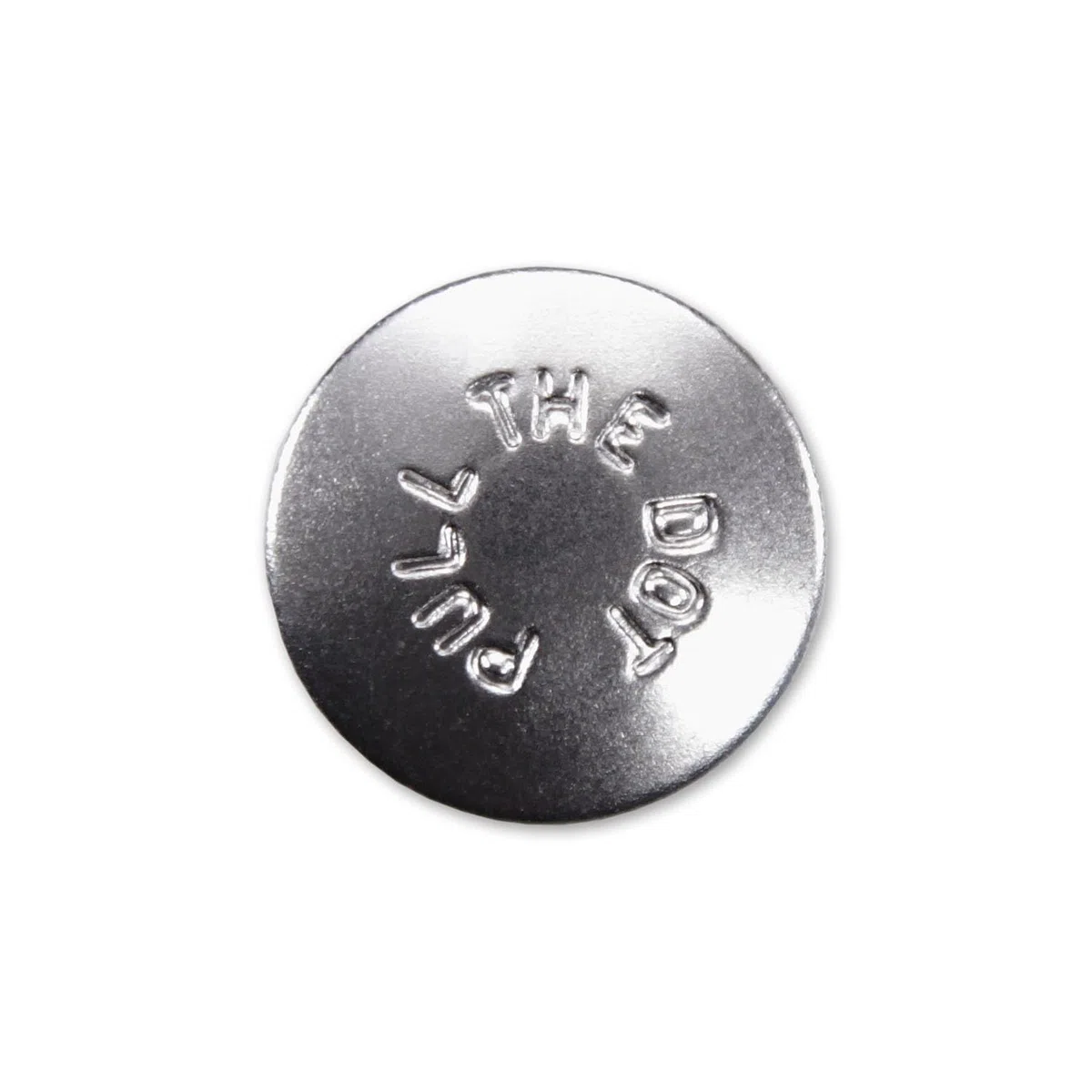HolsterSmith Juego de broches de metal (línea 24) - (tira del punto) - (níquel plateado) - (1 juego) - para cuero, fundas, fundas, bolsas y ropa