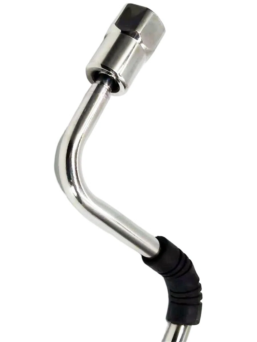Boquilla de tubería de vapor mejorada de 4 orificios | Pieza modificada resistente al calor for cafeteras espresso semiautomáticas