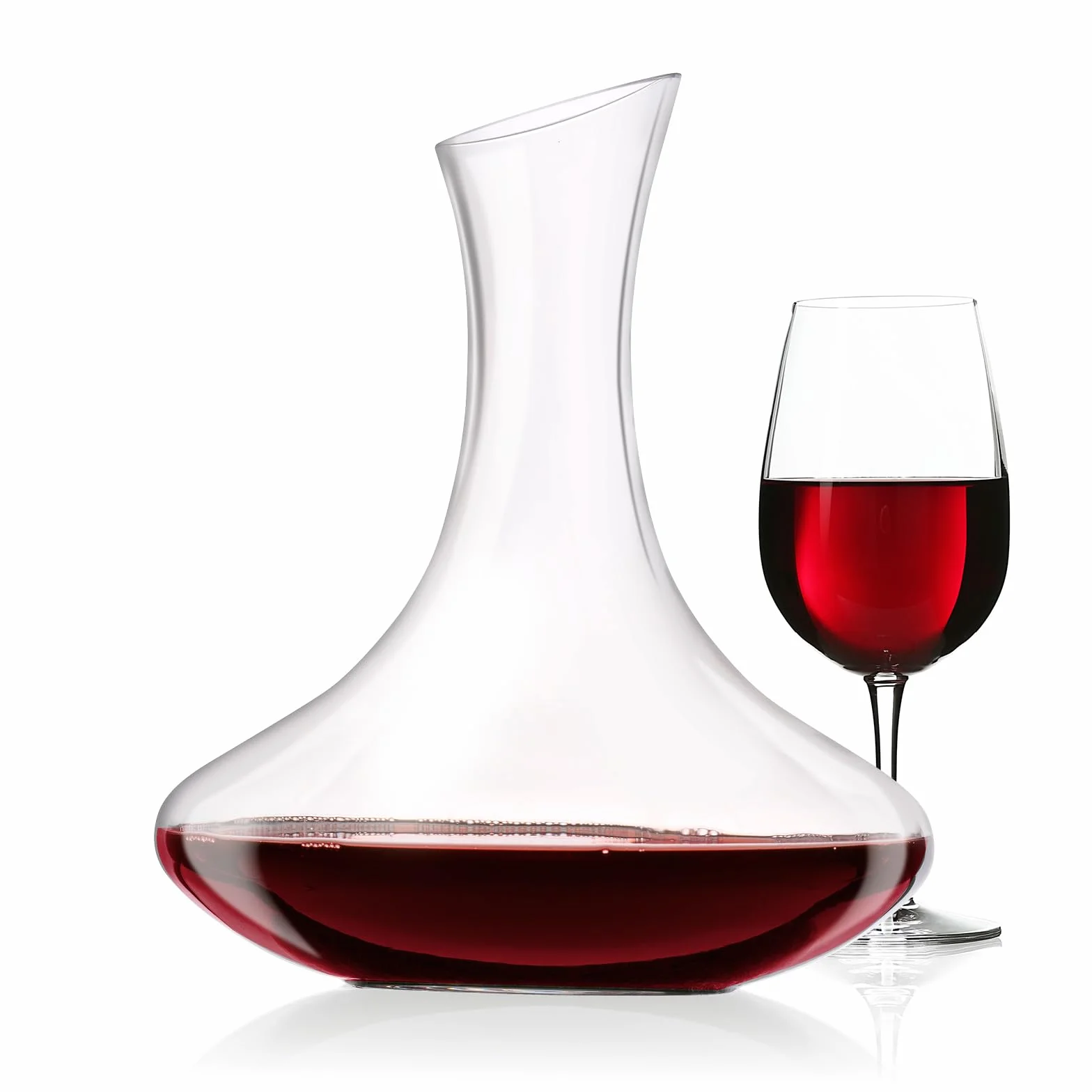 alpina Decantador de Vino - Jarra - Vidrio Grueso - 1,78 Litros
