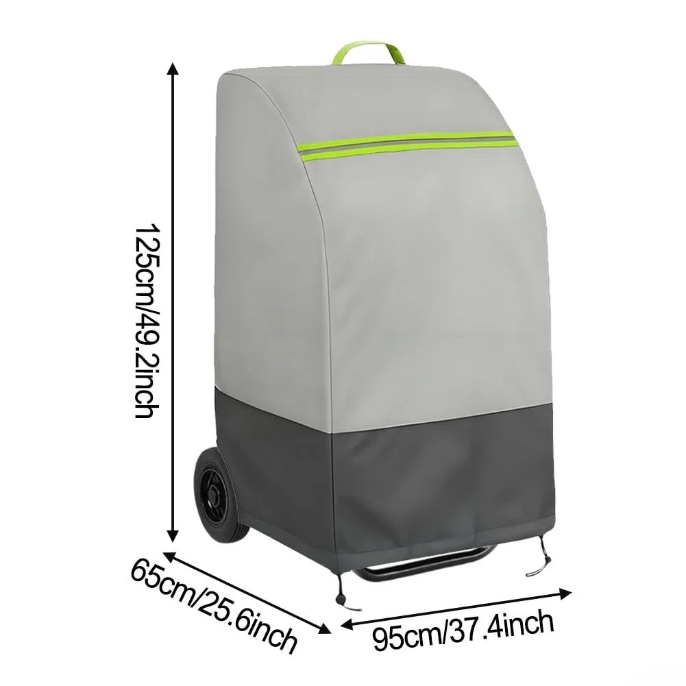 Cubierta antipolvo impermeable para máquinas Robinair A/C, tiras reflectantes de tela Oxford 420D, resistente al viento, para modelos 34288NI 34788NI