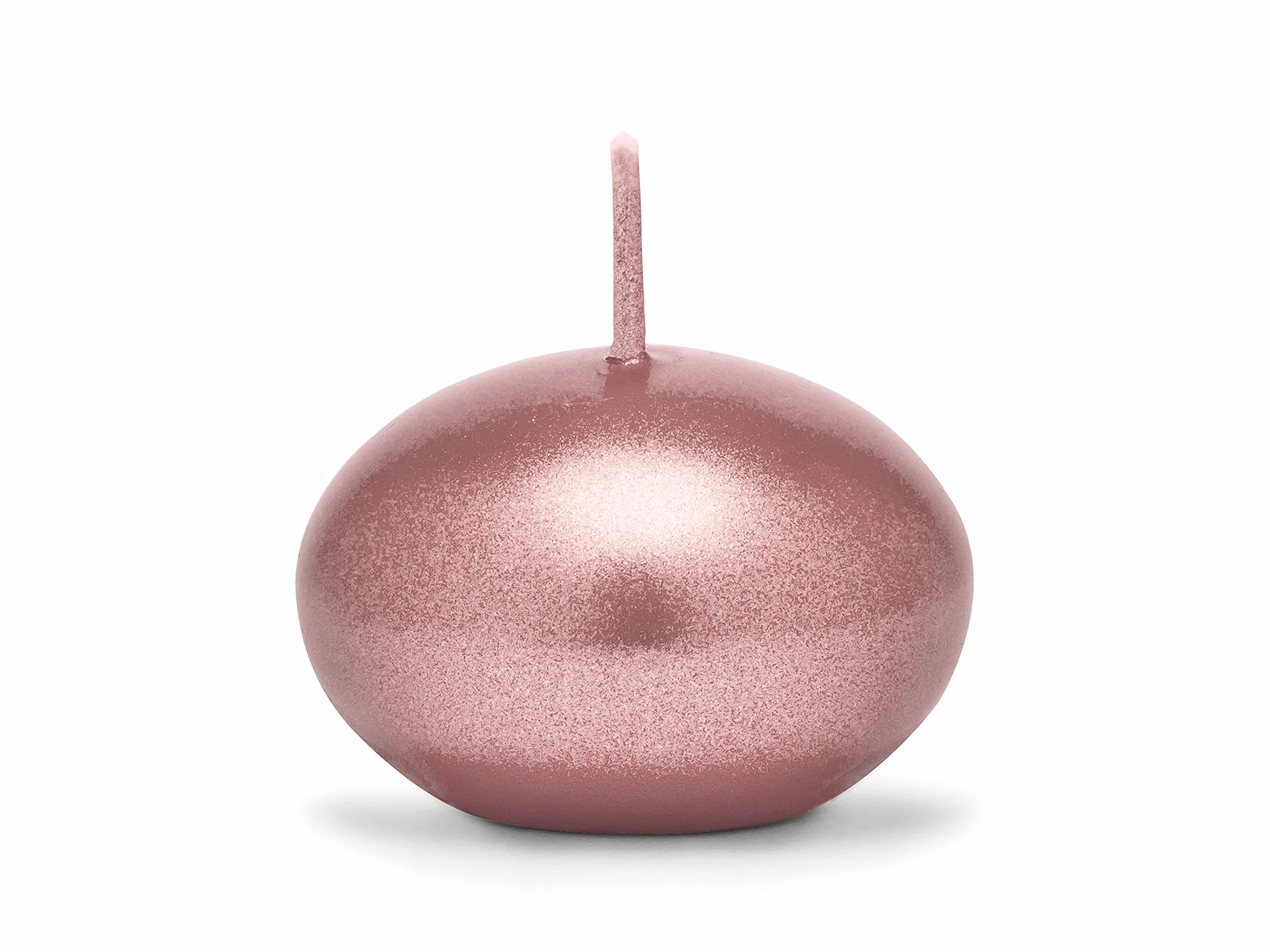 P&D SDMET40-019R-OP – 50 Velas Flotantes Decorativas Rosa Oro Metellic 4 cm