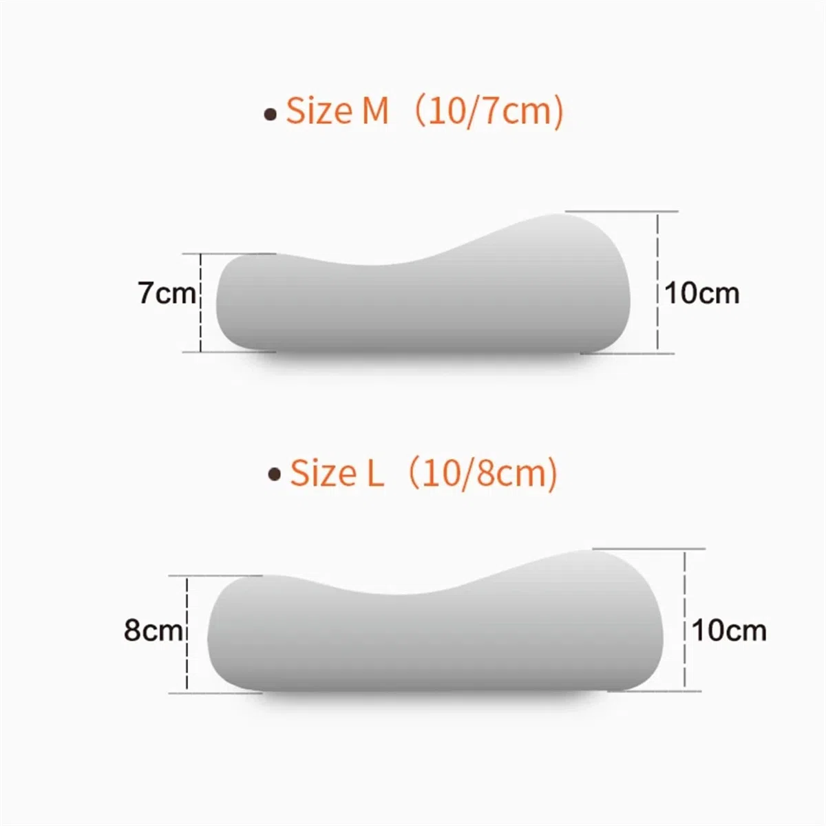 Almohada De Espuma Con Memoria Ropa de cama de espuma viscoelástica, almohada con protección for el cuello, almohada con forma de mariposa de espuma viscoelástica de rebote lento, tamaño for la salud