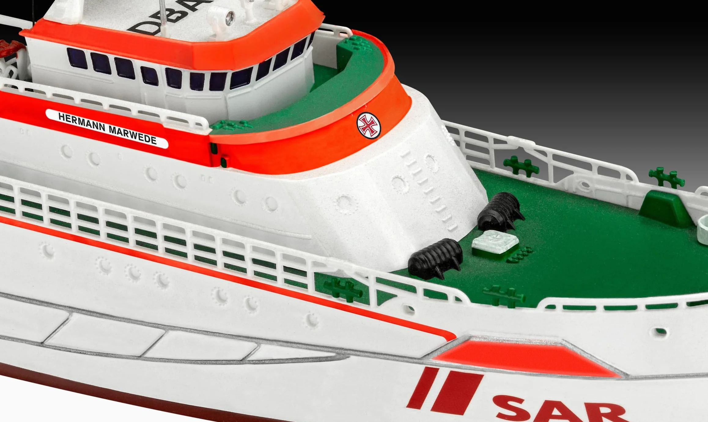 Revell Conjunto de maquetas de cruceros de Rescate Hermann Marwede