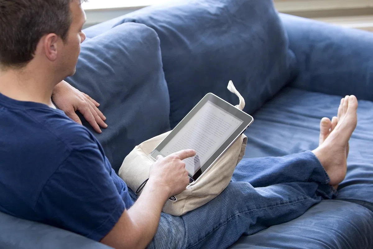 The Book Seat Atril de lectura, color beige,