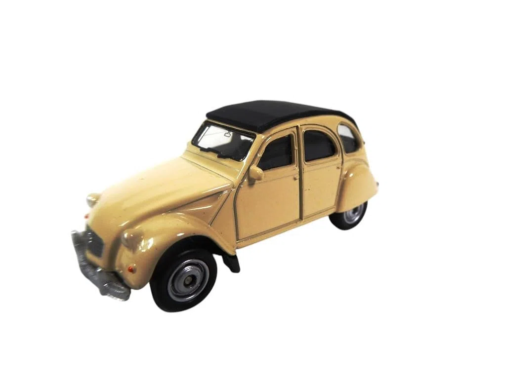 OPO 10 - Lote de 6 Coches Miniatura de 3 Inches: Renault Citroen R12 R5 2CV DS MEHARI - WEL13
