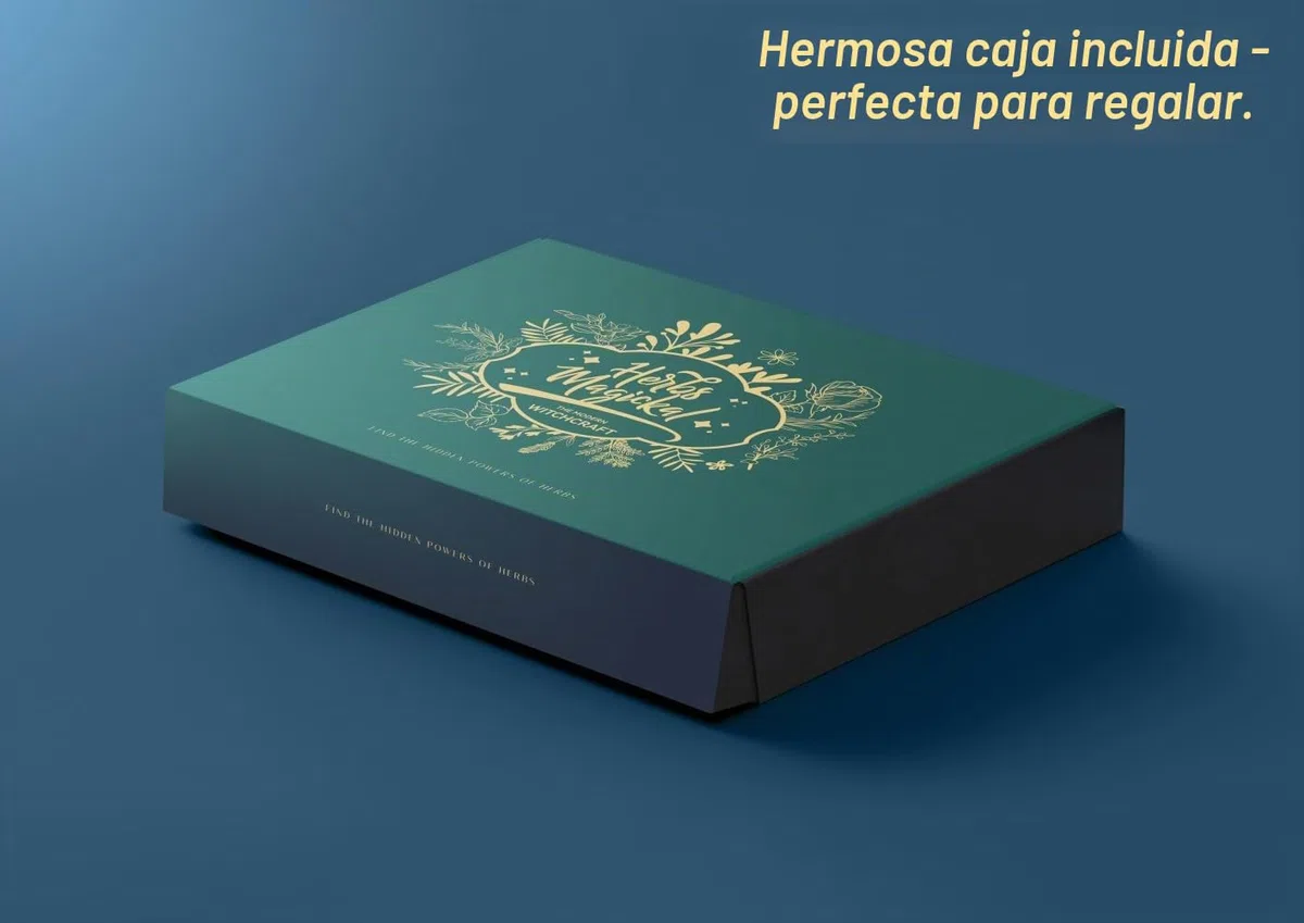 Hierbas secas para suministros de brujería y herramientas para la protección hechizos mágicos de hierbas Wicca - 30 hierbas para suministros de altar de wicca - hierbas secas con cuchara de cristal