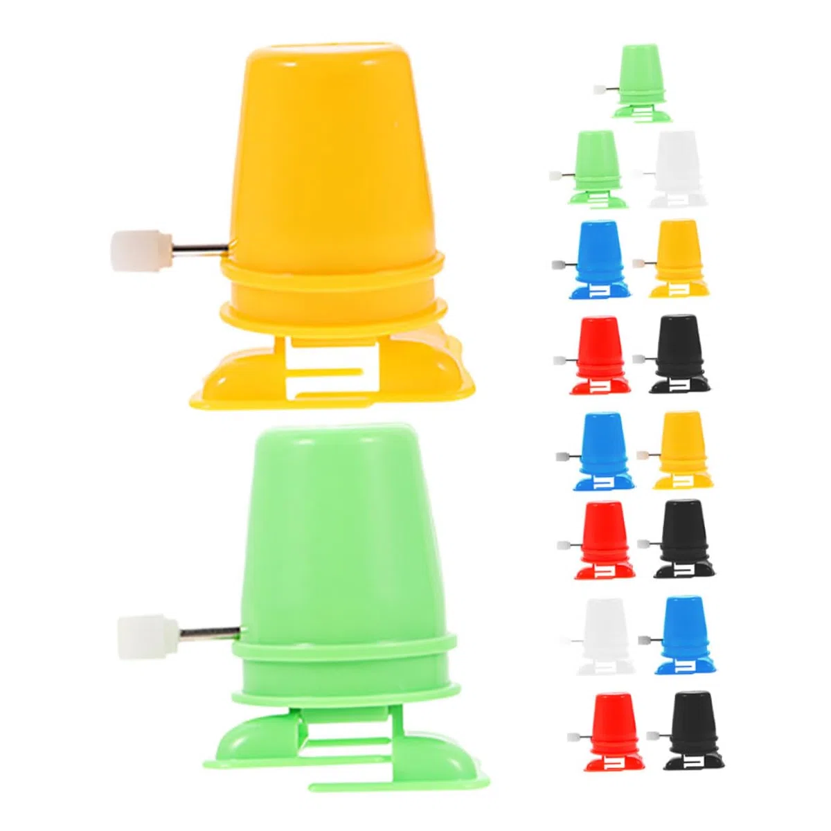 Beaupretty 18 Piezas de Mecanismo de Juguete para Caminar Cuerda, Accesorios de Plástico para Proyectos DIY y Creatividad Infantil en Manualidades