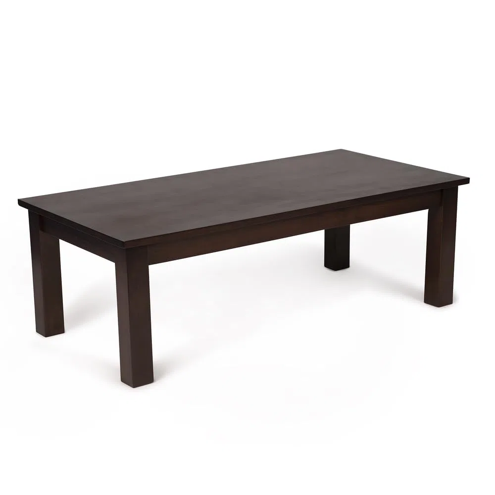 BOX FURNITURE Mesa de Centro Aiko 120x60x40cm en Madera Acabado Color wengué