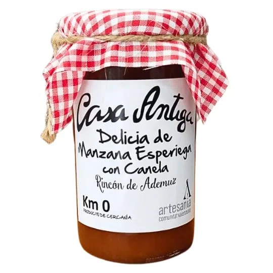 Mermelada de manzana esperiega con canela