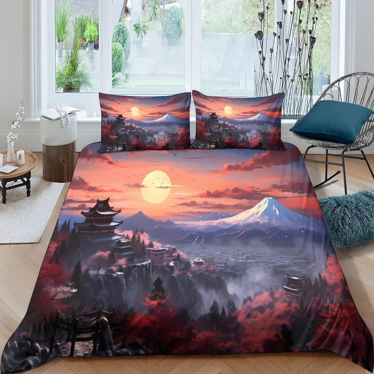 Guía de Viaje de Italia Funda de Edredón Juego de 3 Piezas Impresión 3D Cierre de Incluye Fundas de Almohada Transpirable Mapa ilustrado Funda Edredon for Ancianos King（220x240cm）