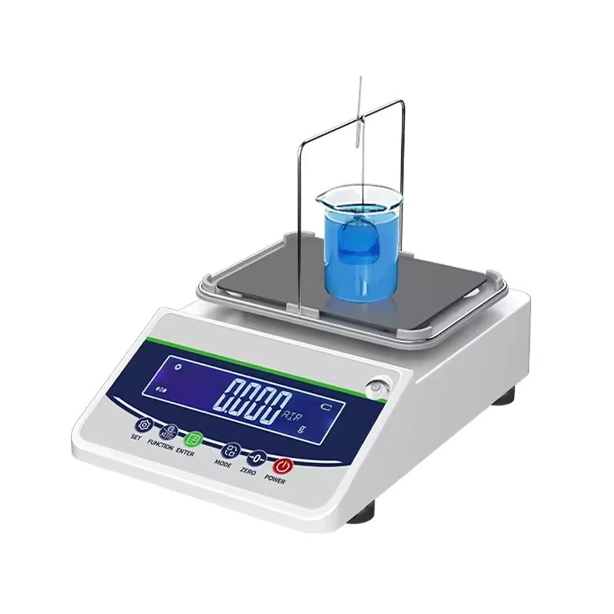 Densitómetro líquido plástico digital 0,01 g/cm Calibración semiautomática | Precisión Pantalla LCD PT% Aceite líquido universal(600C-GY)