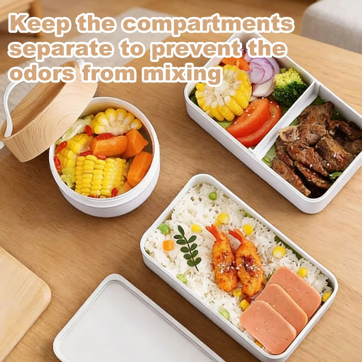 Bento Box japonesa: fiambrera infantil de 1400 ml + cuenco de sopa de 600 ml con bolsa aislante, caja de desayuno, caja de desayuno, con cubiertos para adultos y niños, para el trabajo y la