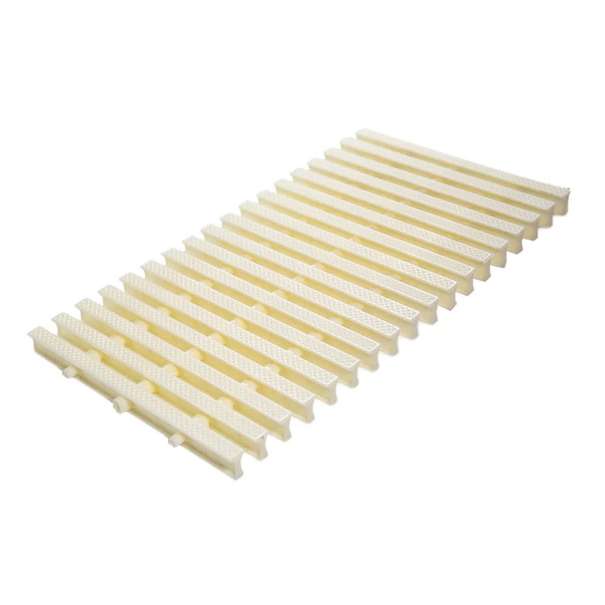 Rejilla de desagüe para Piscina - 10 Piezas de plástico ABS, Filtro de canaleta de desbordamiento para desagües de Agua Interiores/Exteriores, 15 x 100 cm, solución Protectora de desagüe.