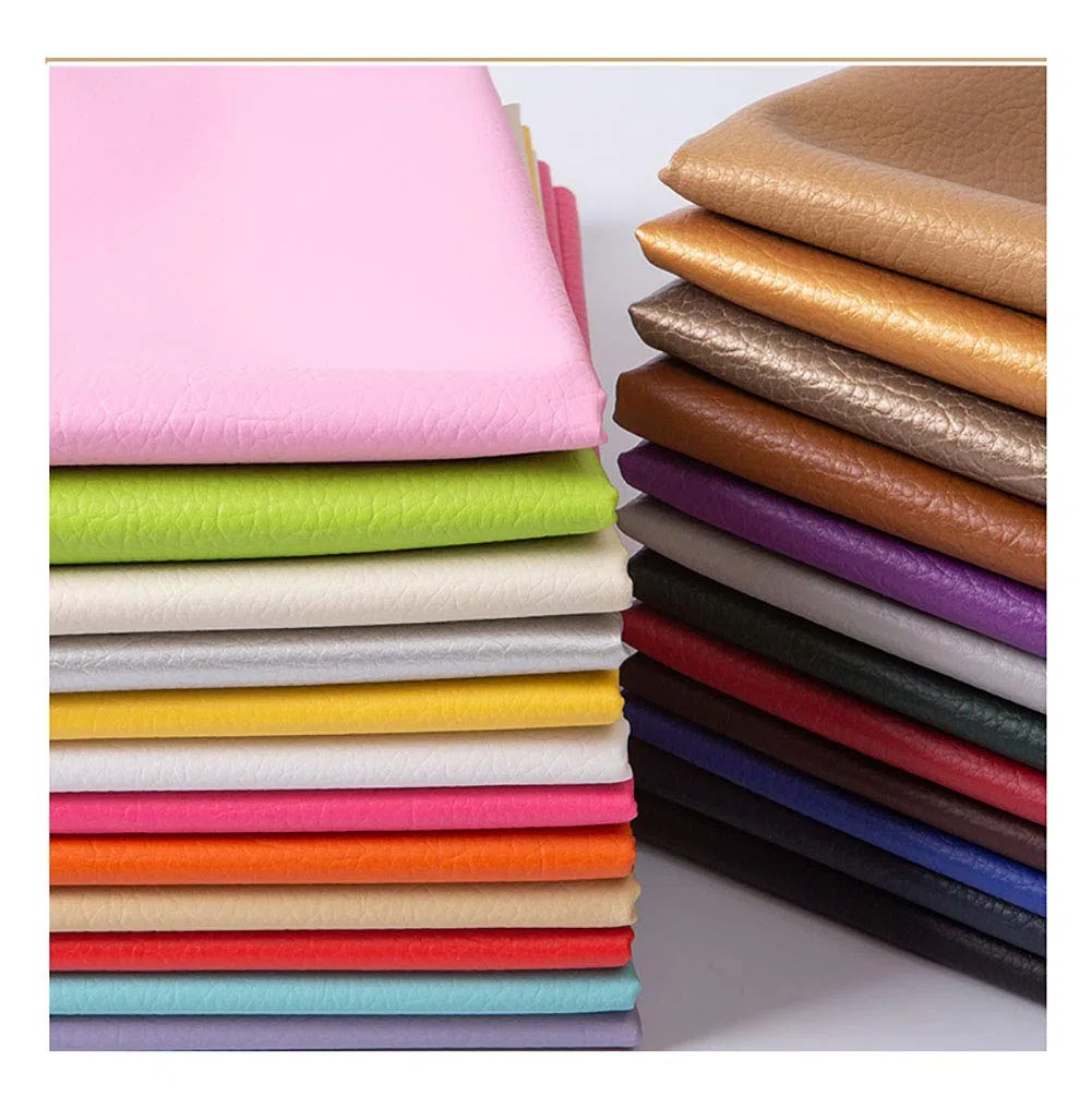 Tela de piel sintética, tela de tapicería de piel sintética para confección de vestidos, tela elástica de piel sintética, material de poliuretano para tapicería, material de coche de piel sintética