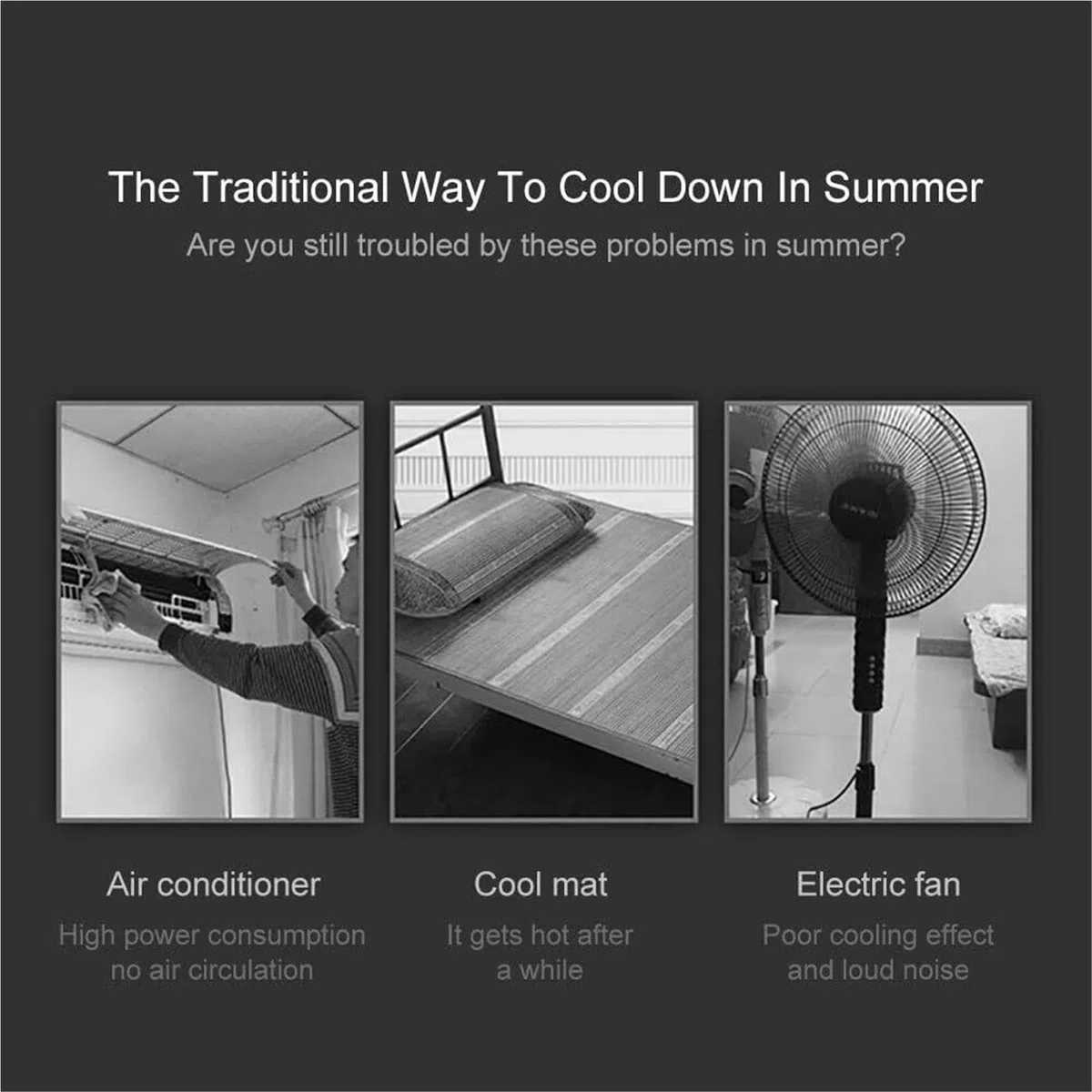 Cubrecolchón frío, sistema de refrigeración por agua, cojín enfriador para personas que duermen con calor y sudores nocturnos, almohadilla de refrigeración de hielo para comodidad de verano
