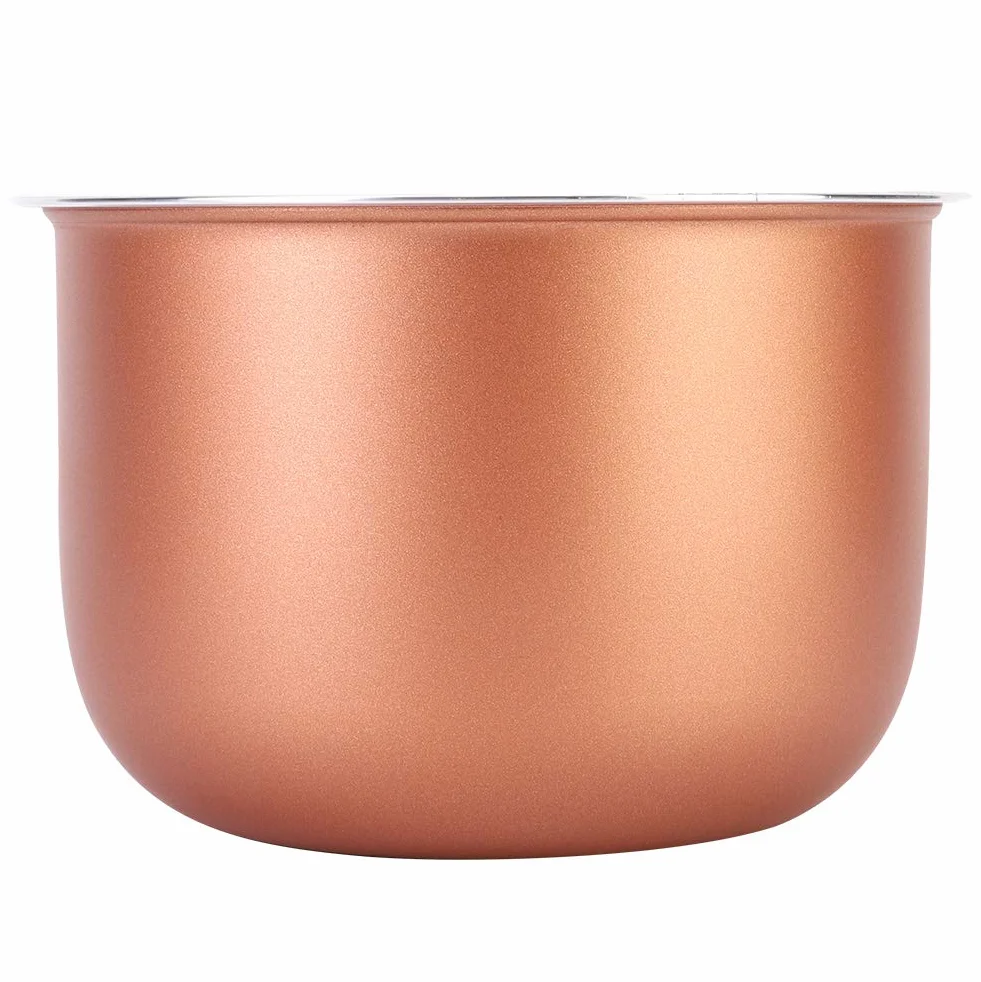 Olla Antiadherente Antiadherente Revestimiento Interior de Olla Antiadherente Reemplazo del Revestimiento Interior de la Olla de Cocción, Accesorios de Piezas de Olla Arrocera o