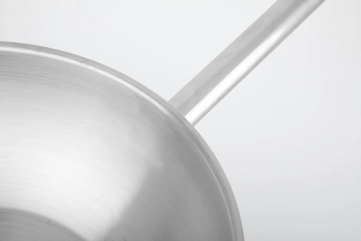 METRO Professional Sartén antiadherente de acero inoxidable, Ø 16 cm, 1 L, inducción y todos fuegos, apta horno y lavavajillas, salteados, wok, cocina