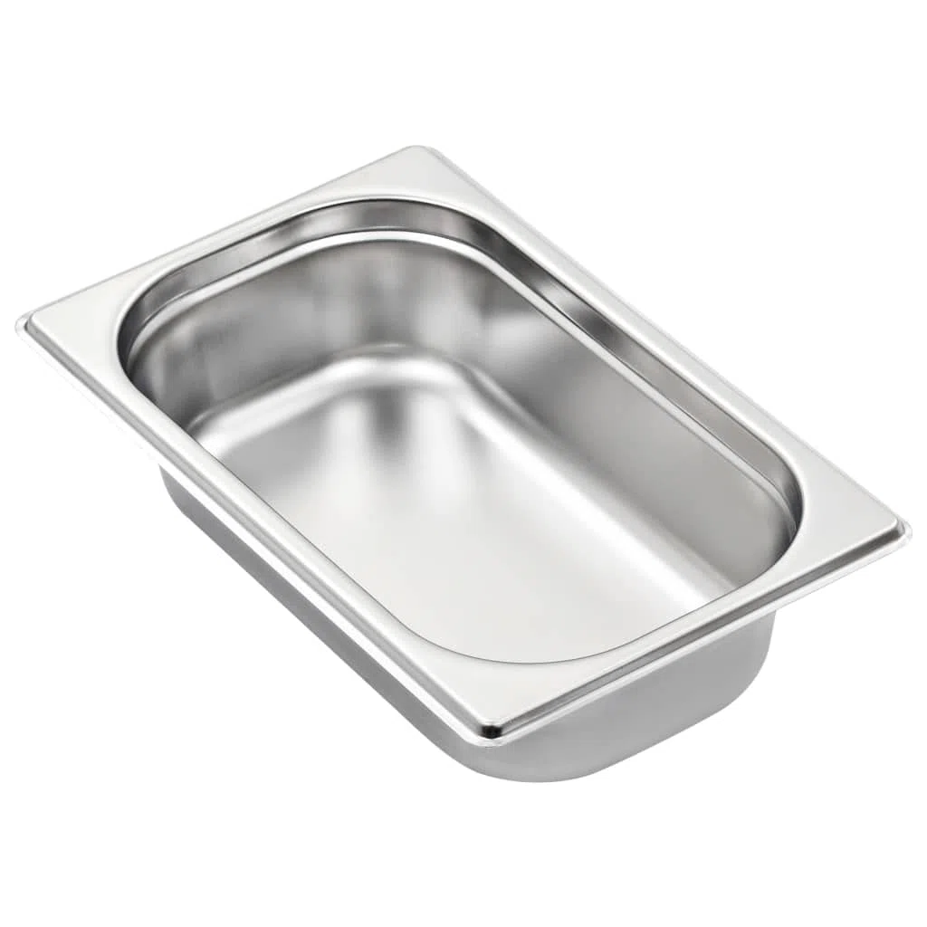 Bandejas Gastronorm 8 unidades GN 1/4 65 mm acero inoxidable,Casa y jardín,Cocina y comedor,Accesorios para aparatos de cocina,Accesorios para mesas de vapor,Cubetas para mesas de vapor-50901