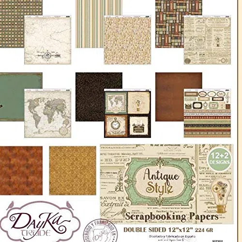 Dayka Trade KIT SCRAPBOOKING ANTIQUE STYLE“