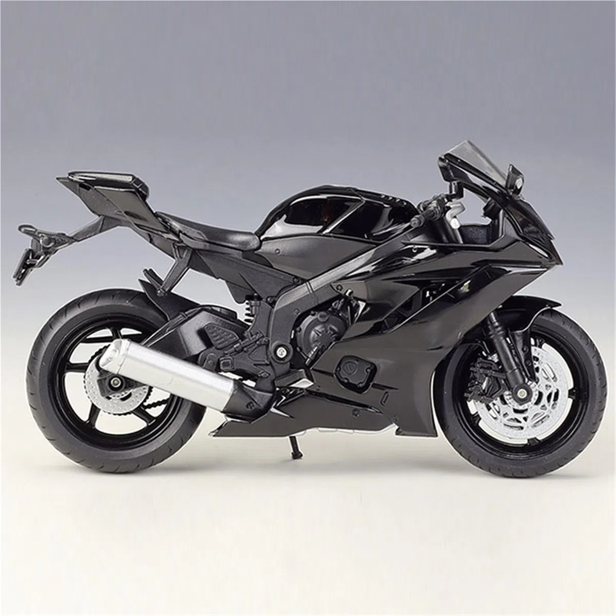 Modelo De Motocicleta A Escala 1:12 Metal Fundido A Presión con Piezas Plástico 2020 para Yamaha YZF-R6 YZFR6 YZF R6