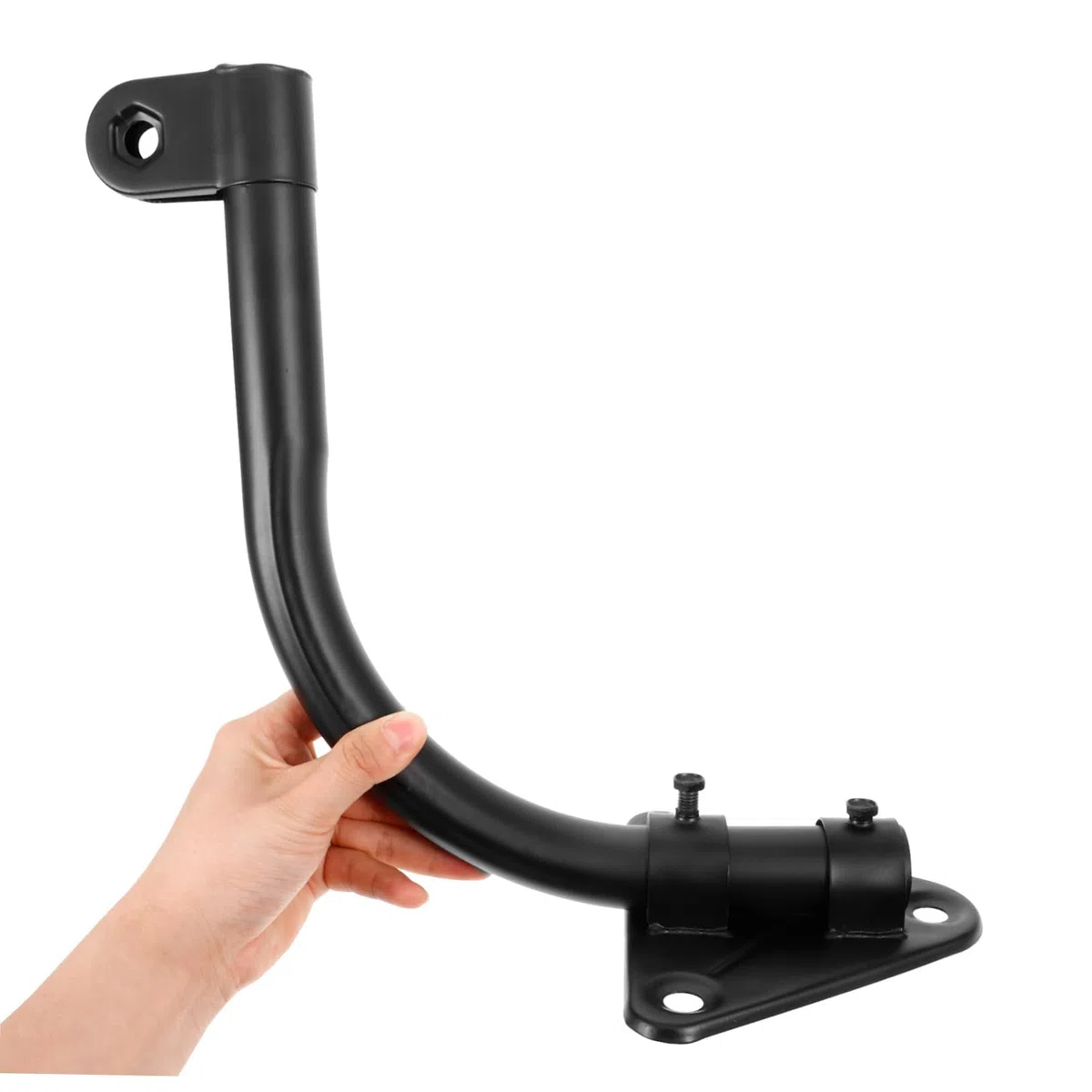 Soporte Para Ventilador De Pared Con Base Triangular Y Tornillos De ExpansióN Accesorio De Montaje Para Ventiladores EléCtricos Compatible Y Seguro Para Hogar Y Oficina 12.59X11.02X6.69In