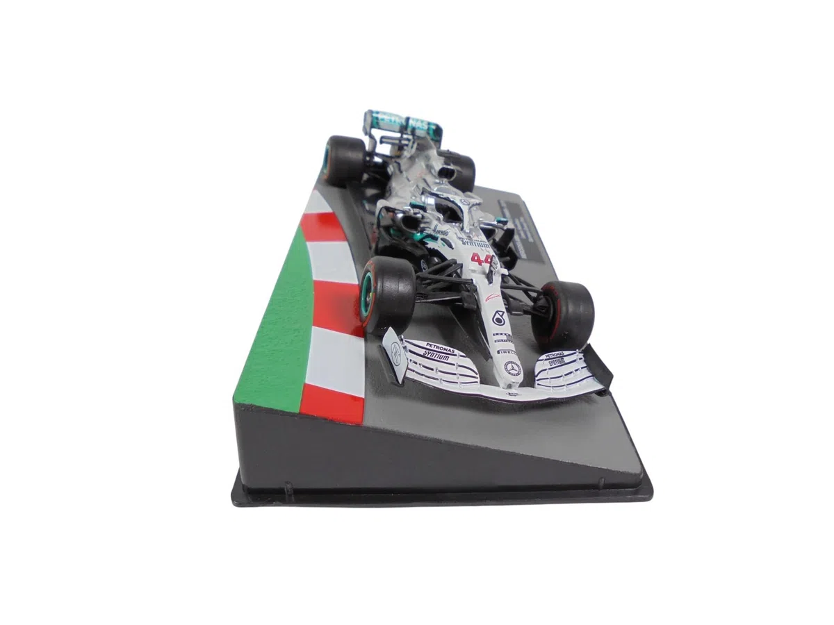 OPO 10 - Coche de Fórmula 1 a Escala 1:43 Compatible con Mercedes-MG F1 W10 EQ Power 2019 Lewis Hamilton GP de Alemania - FD1000