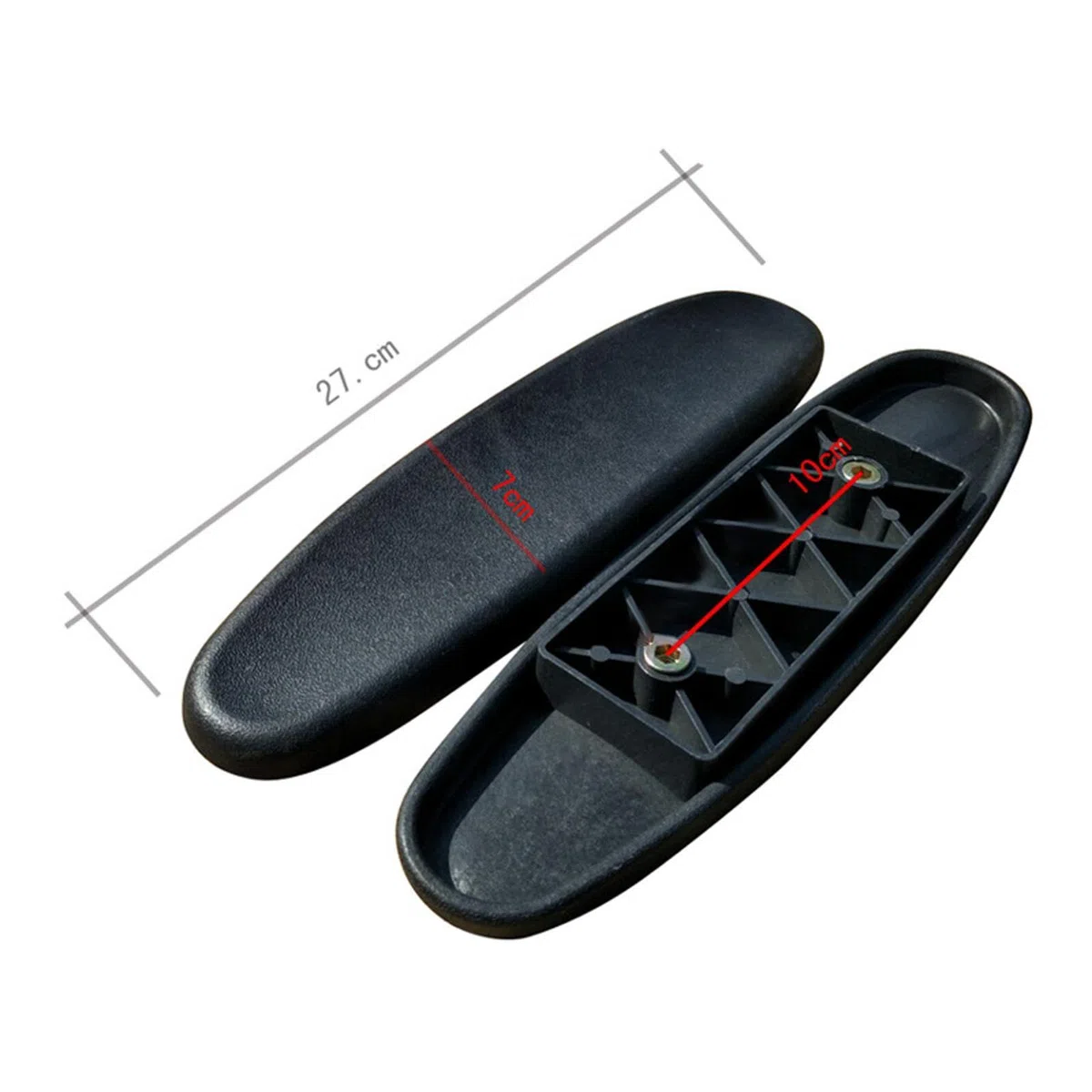 Reposabrazos de Repuesto para Silla de Juegos, Almohadillas para Brazos, Accesorio Universal para Almohadillas Izquierda y Derecha