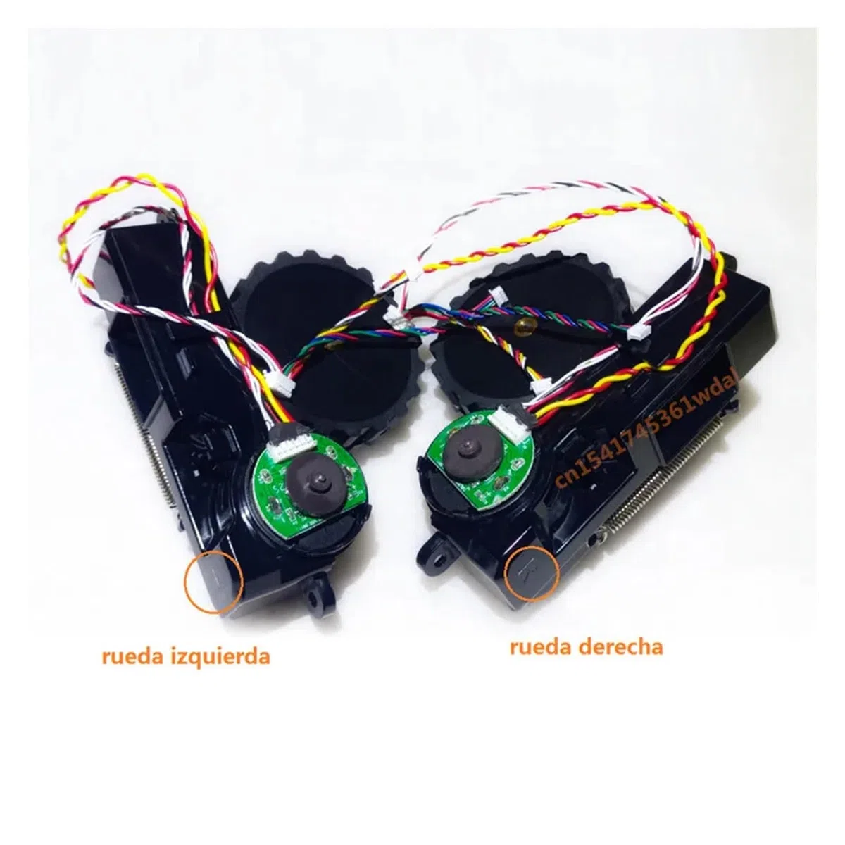 Motor De Rueda For Aspiradora Robótica Conga 3090, 3092 Y S3090. Repuesto De Conjunto De Rueda.(L and R)