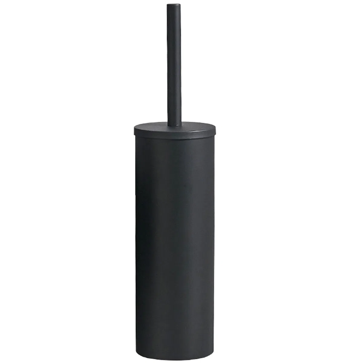 Cepillo de inodoro resistente con cerdas suaves, mango de silicona, diseño eficiente de soporte de suelo para una fácil limpieza del baño, herramienta de limpieza de inodoro duradera