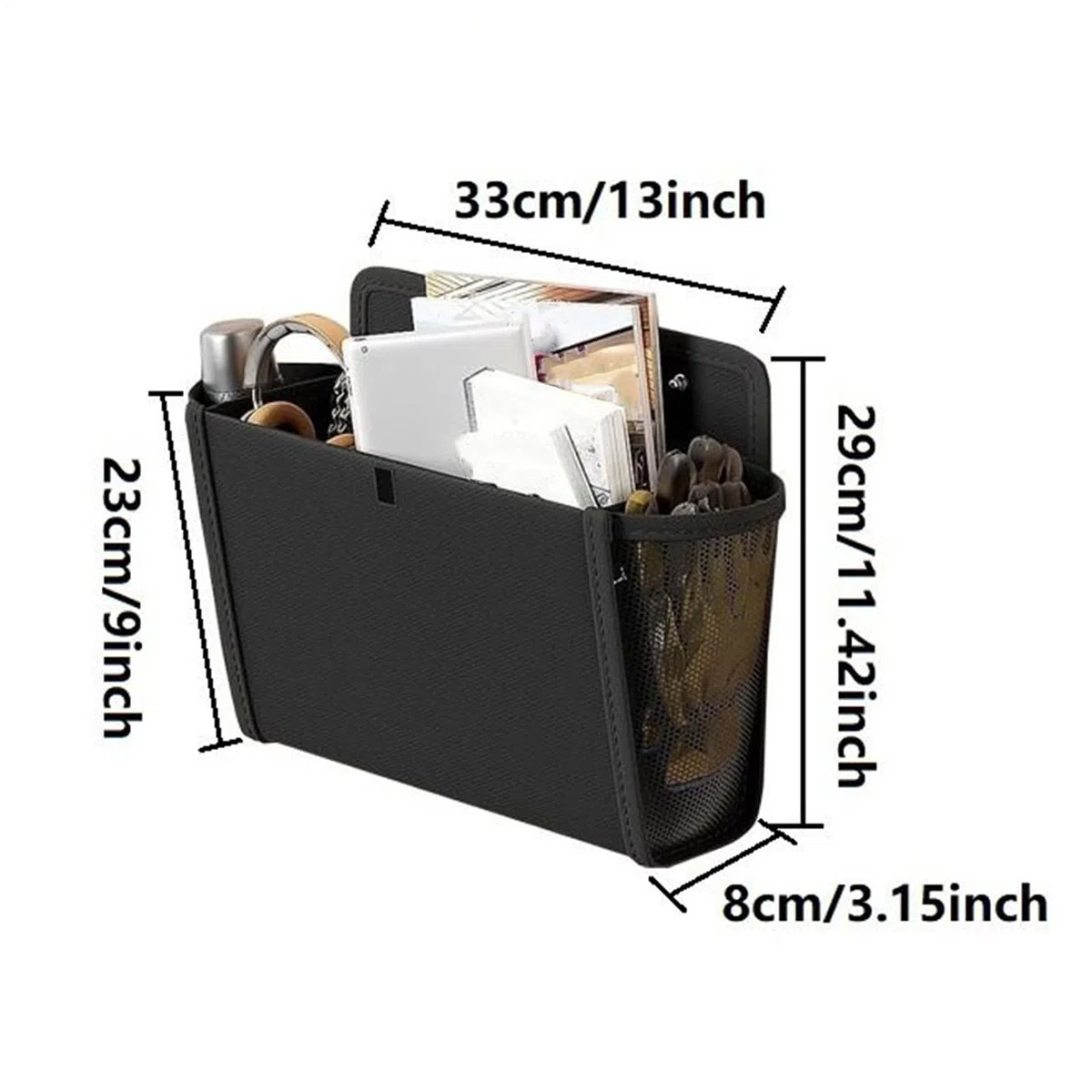 Organizador de pared | Organizador de almacenamiento colgante de pared de 2 piezas, estantes de bolsillo para puerta, hogar, camping, autocaravana, oficina